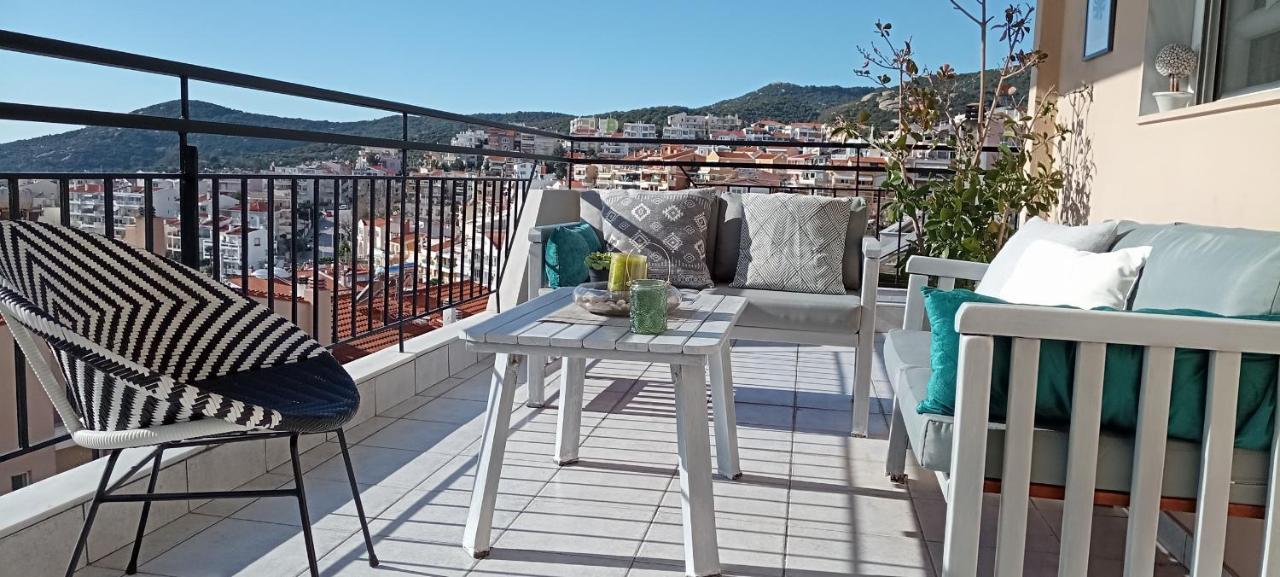 Ferienwohnung Sea Aura Kavala Exterior foto